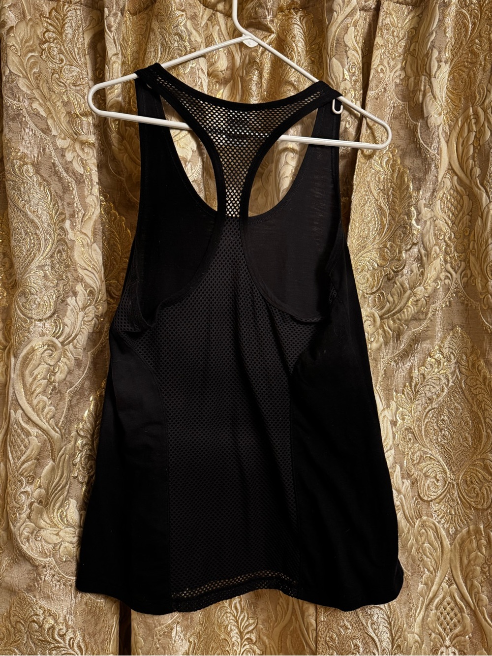 VSX Victoria Secret mesh back tank